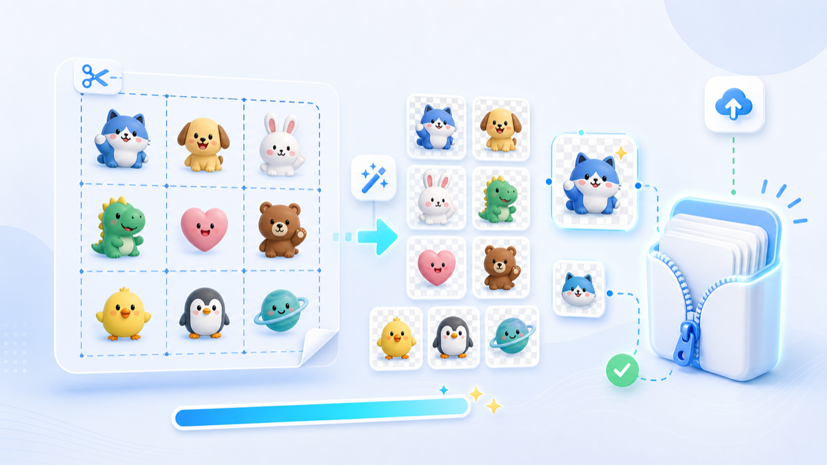 LINE Stamp ZIP Maker イラスト